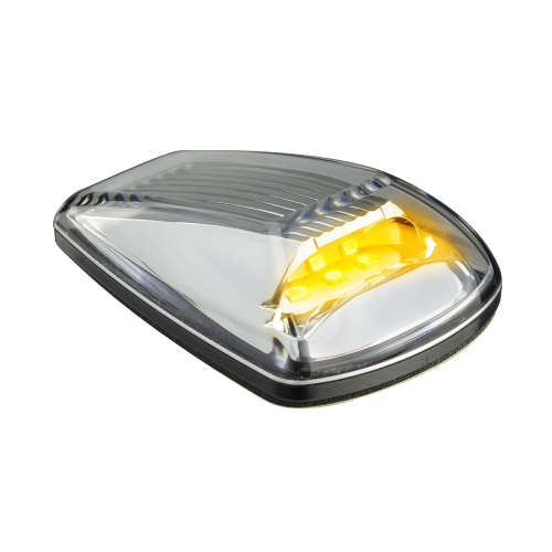 Compact Category 6 Side Direction Indicator - Clear Lens
